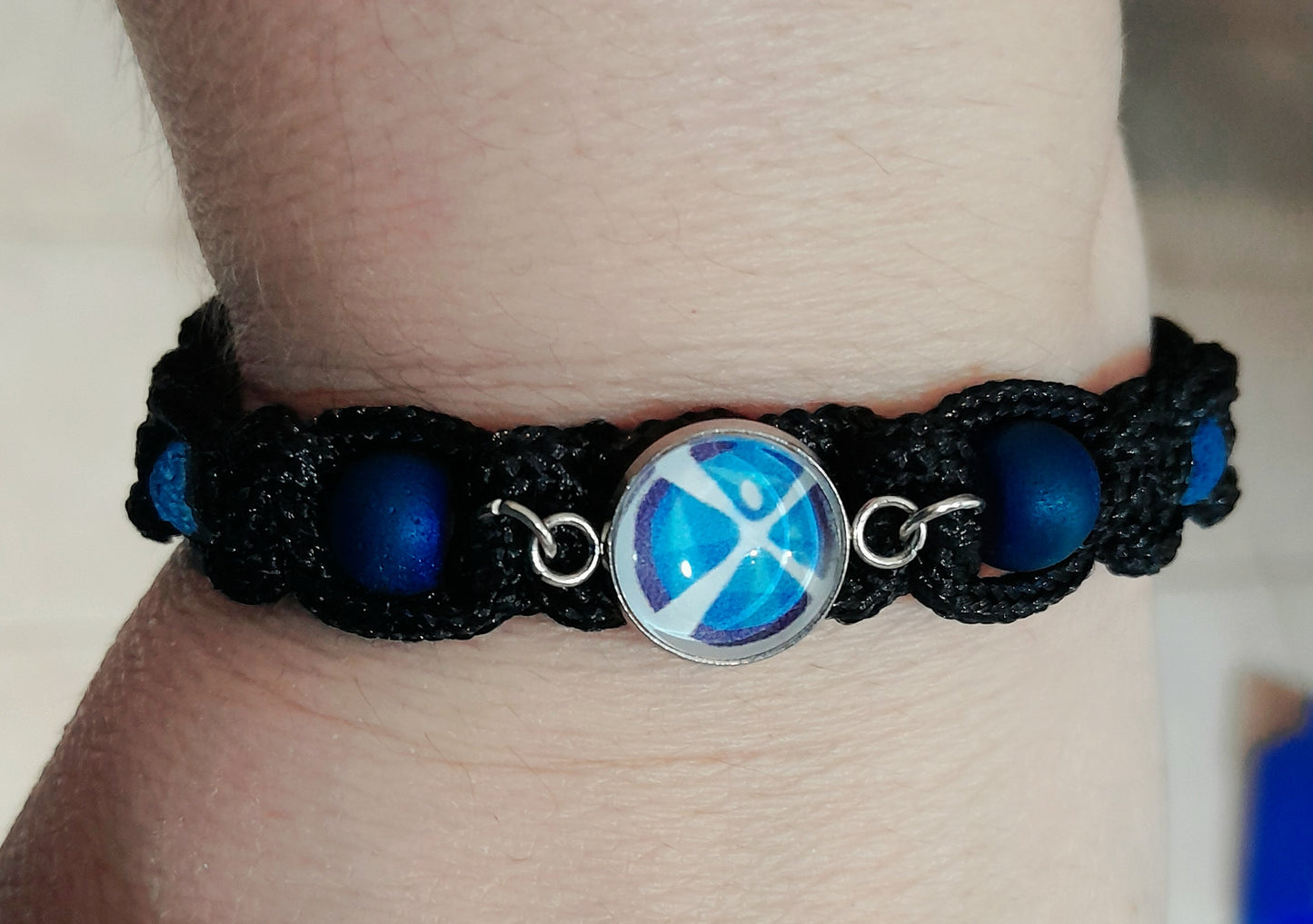 Bracelet macramé autisme