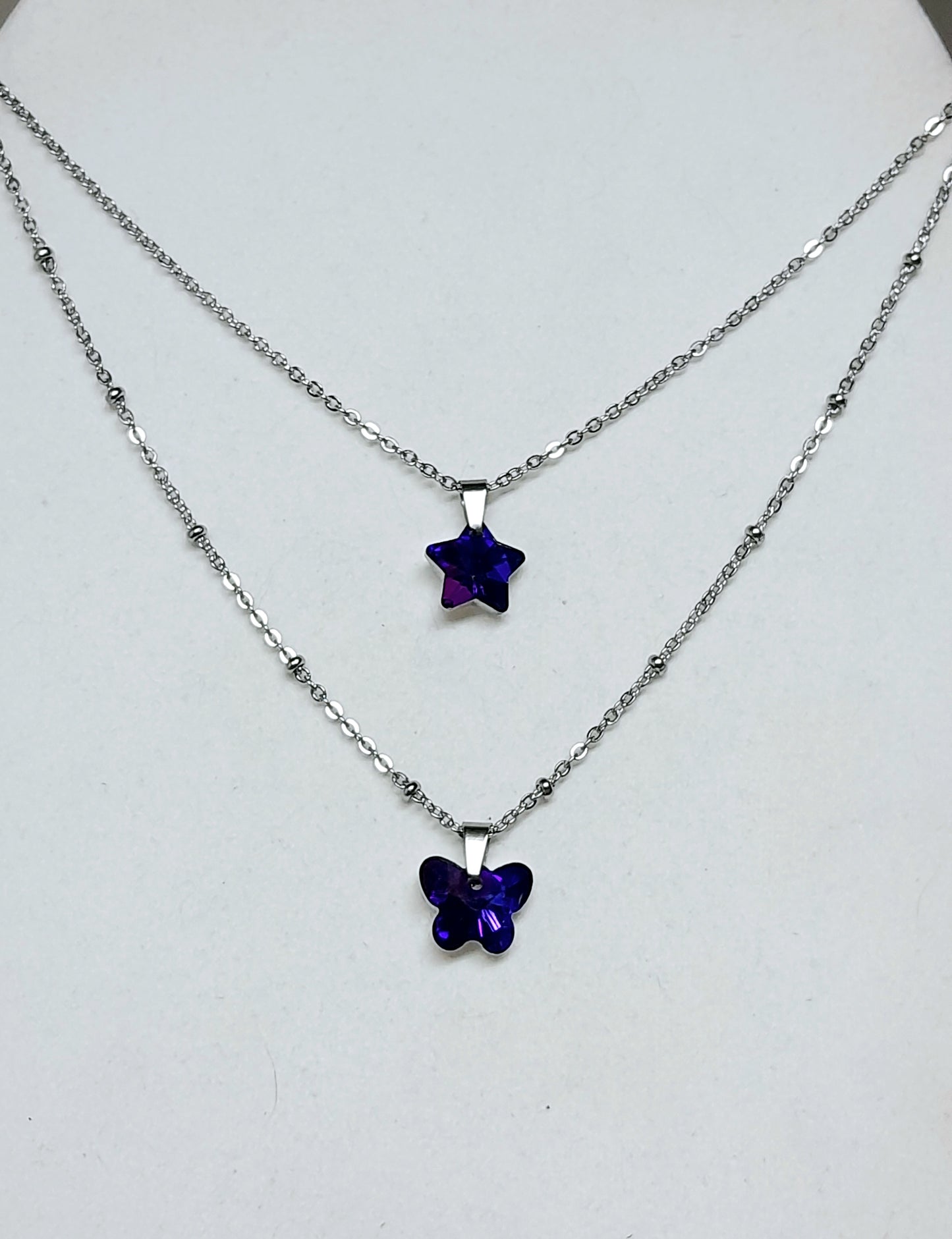 Collection purple double rang