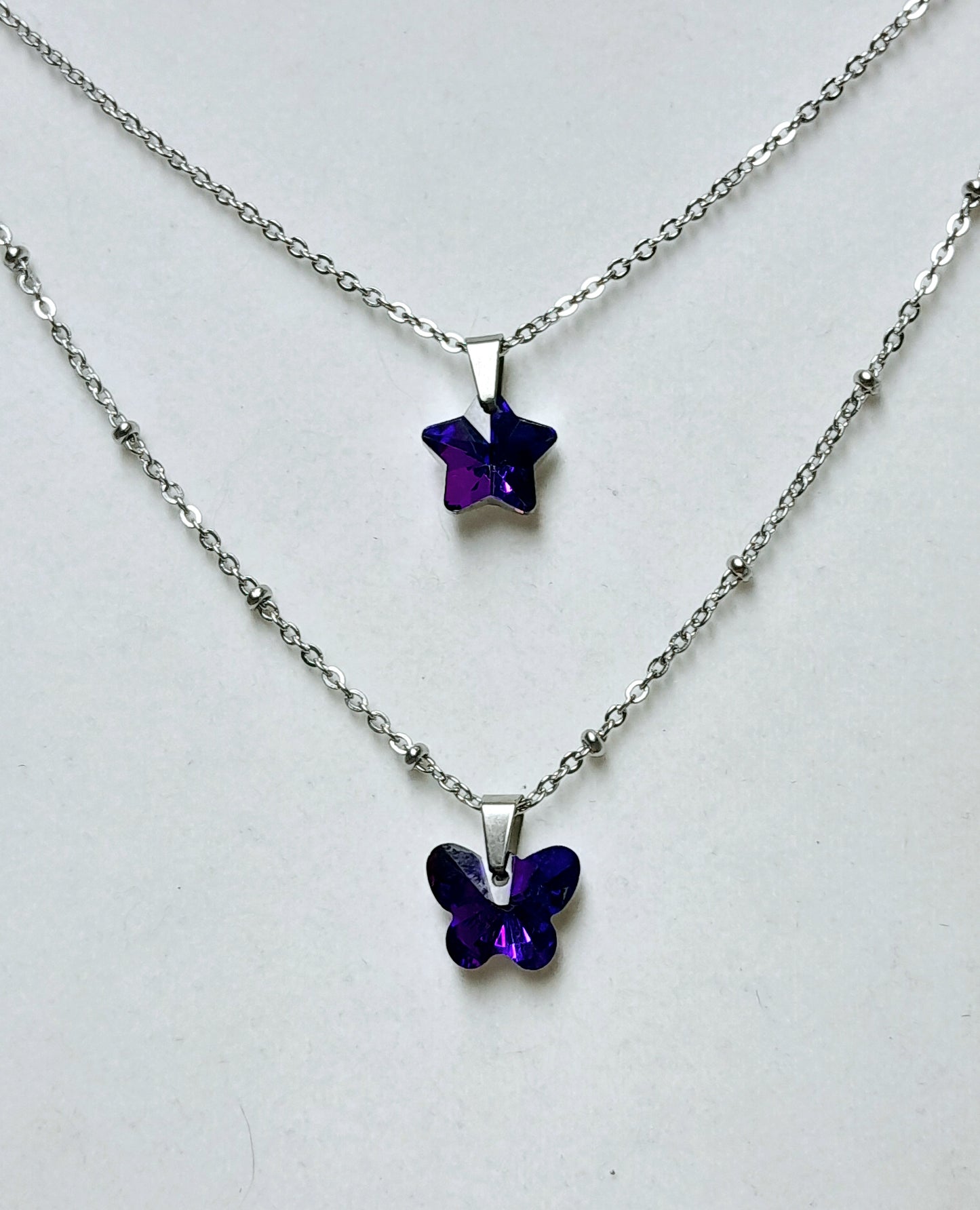 Collection purple double rang