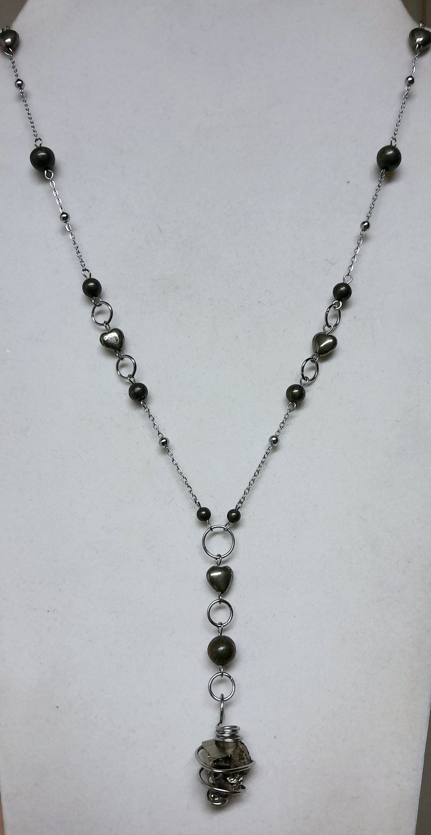 Collier "pépite dorée"