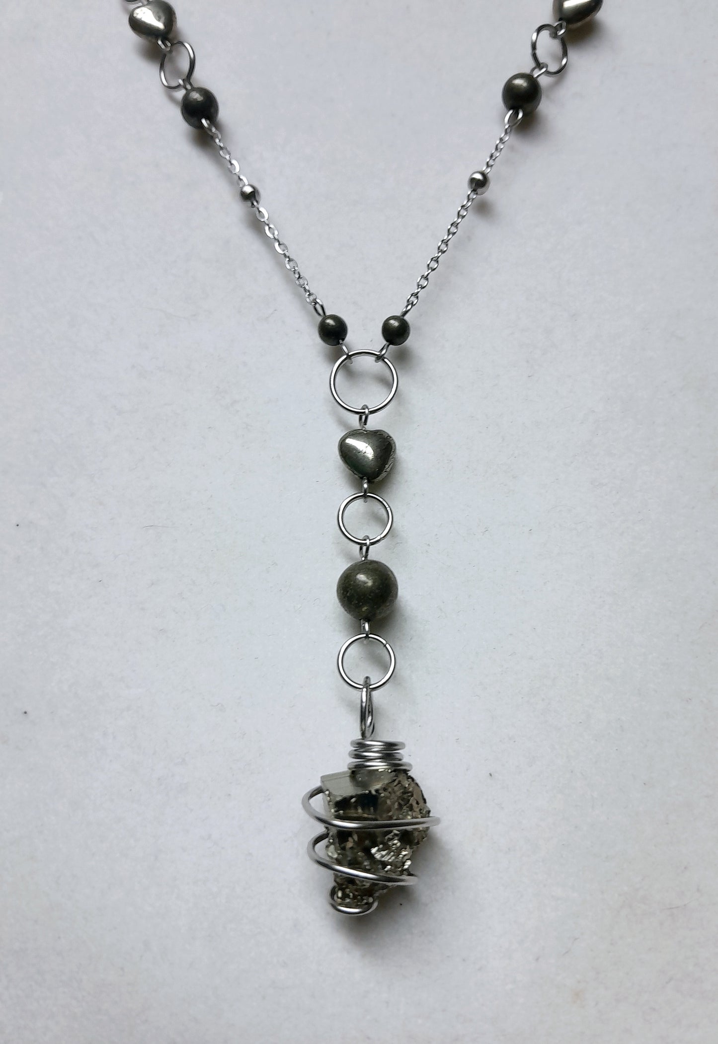 Collier "pépite dorée"