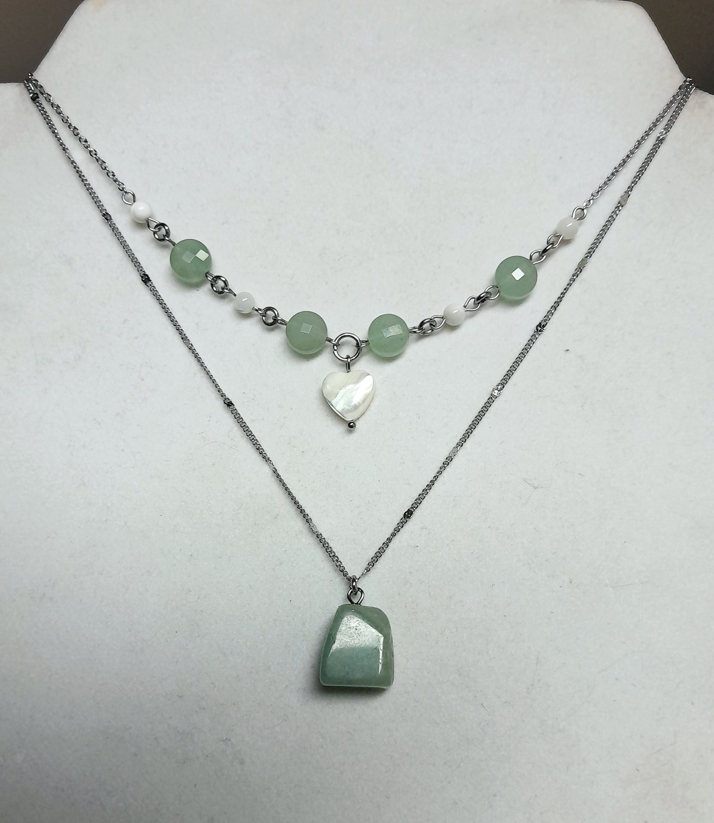 Collier double Aventurines