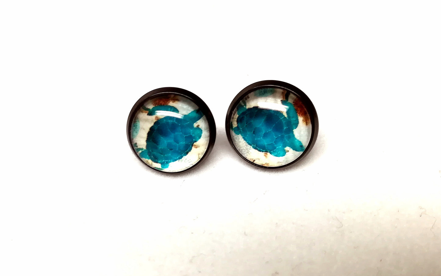 Boucles d'oreilles tortues