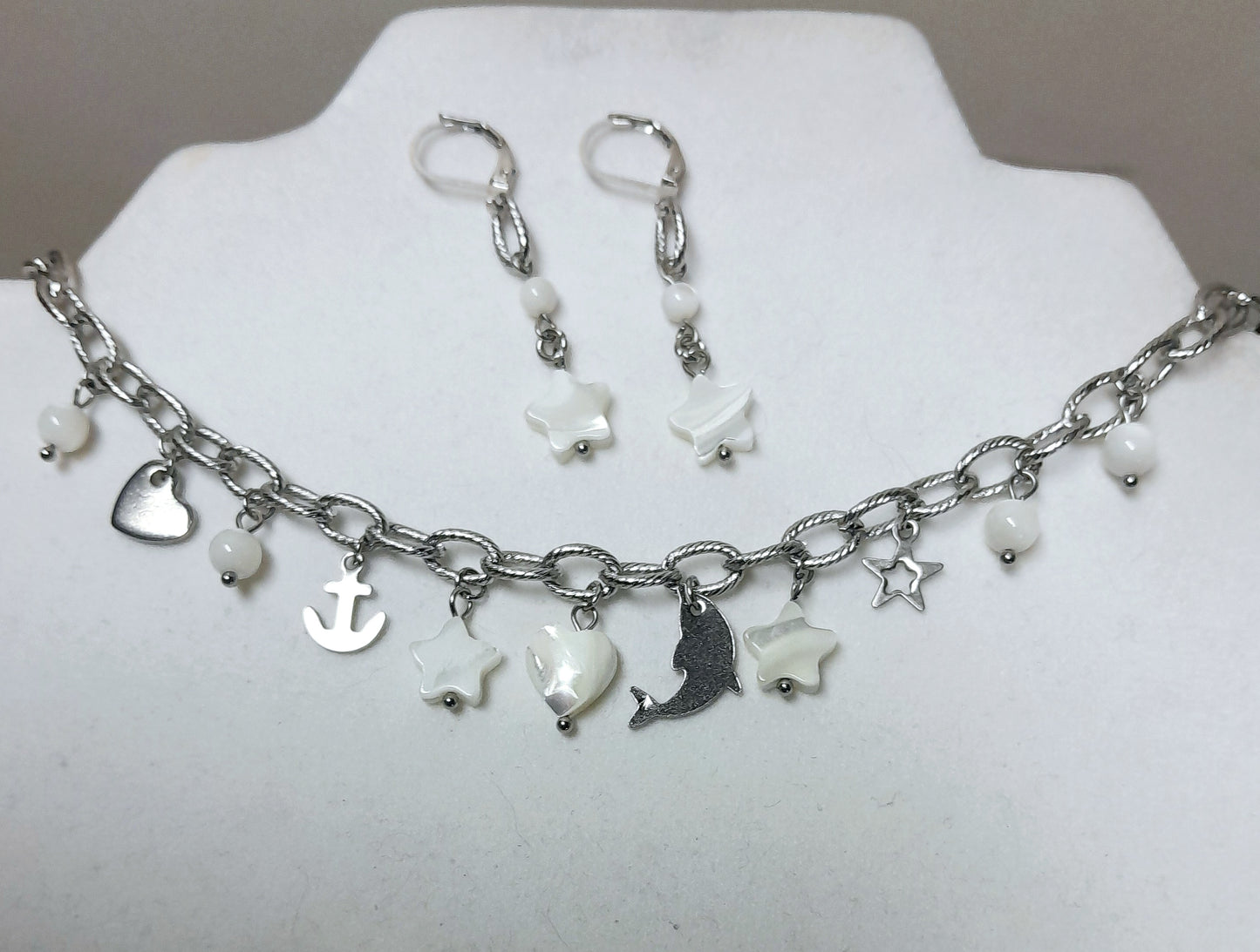 Ensemble nacre de perle "mer"