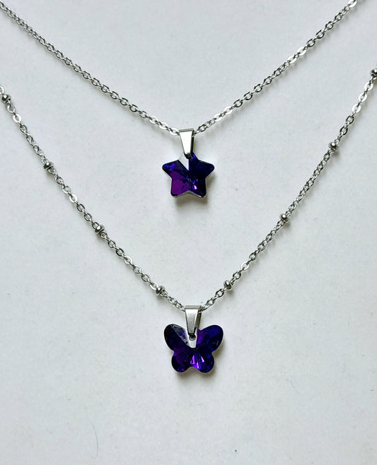 Collection purple double rang