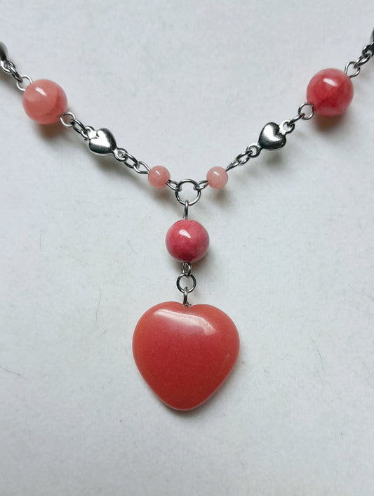 Collier "cherry"