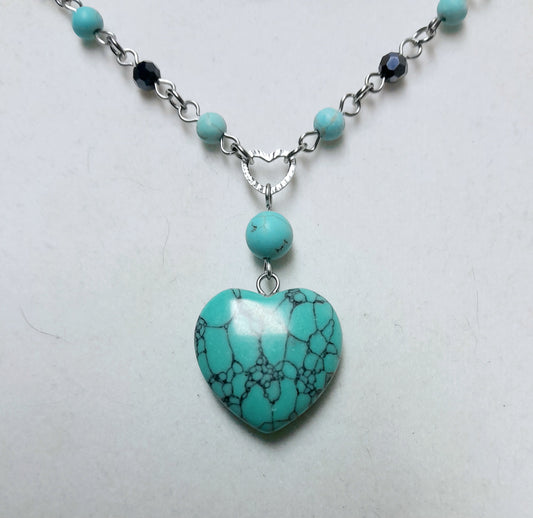 Ensemble turquoise de mon coeur