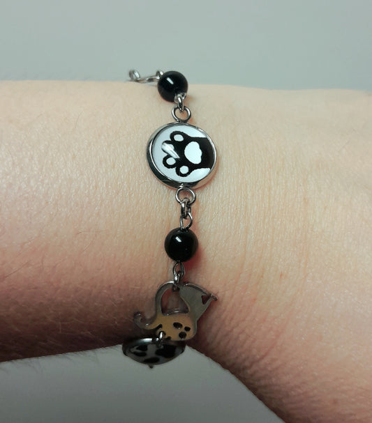 Bracelet "l'amoureuse des animaux "