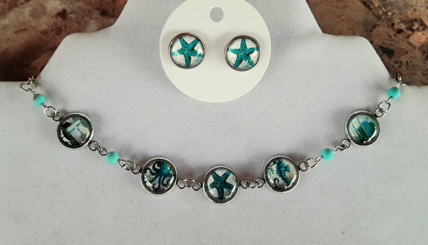 Ensemble "la mer turquoise"