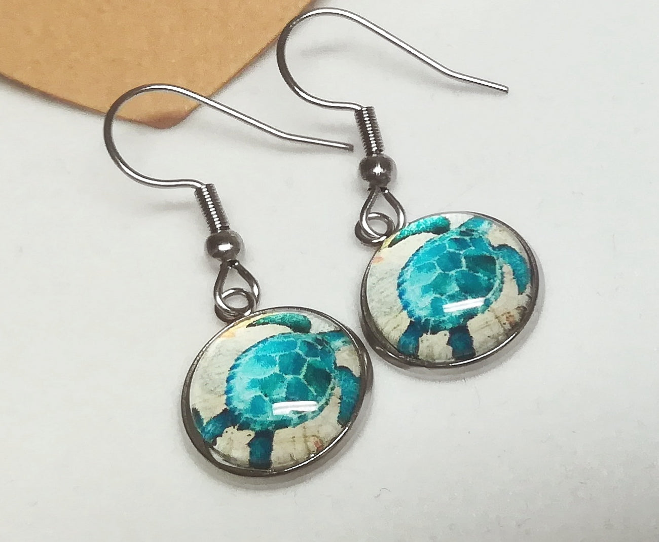 Boucles d'oreilles tortues